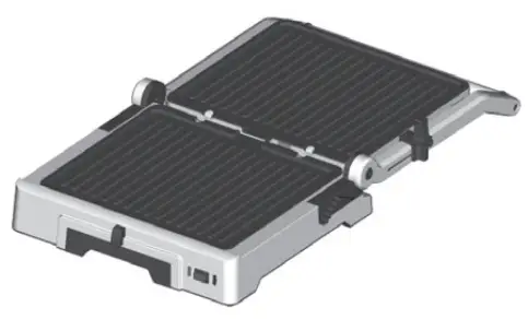KLARSTEIN 10031664 Burgermeister 3 in 1 Contact Grill-fig1