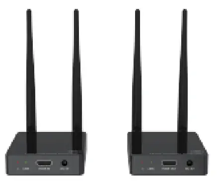 Yunzuo HY HI3520 RJ45 200M Wireless HDMI Sender Receiver Extender - Power Supply