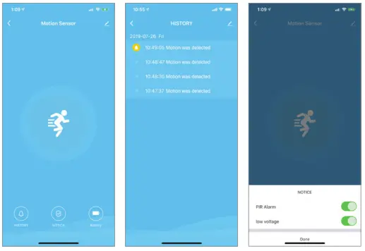 Brookstone 980258617 Smart Motion Sensor - fig 1
