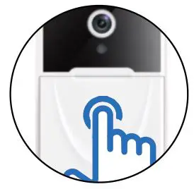 SUNSKY EDA0030278 ESCAM X3 Smart Doorbell Camera - Follow the app instruction