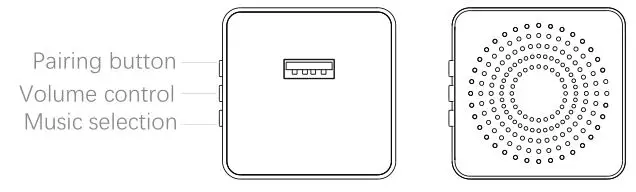 SUNSKY EDA0030278 ESCAM X3 Smart Doorbell Camera - Pairing with Chime (Optional)