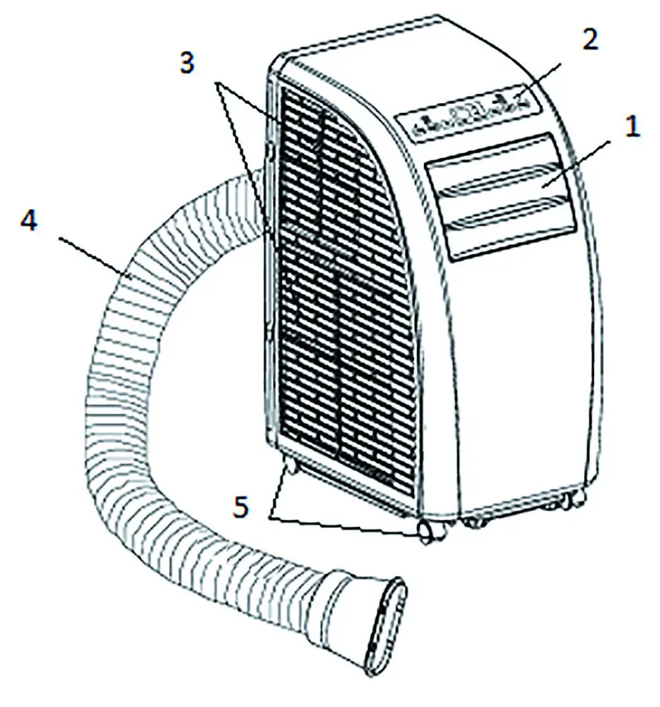 KLARSTEIN 10035803 Metrobreeze Rom Smart Air Conditioner - PRODUCT DESCRIPTION 1