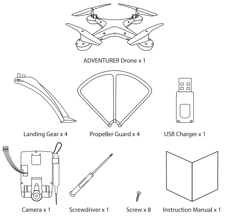 Zeeva TL 0021AST2 Wi-Fi DRONE With camera - box
