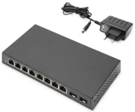 DIGITUS DN 80067 Gigabit Ethernet Network Switch - Package Content