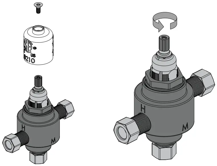 Setting Valve Temperature