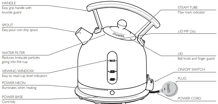 Dualit 72700 Dome Kettle 1