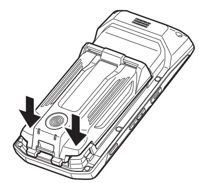 KEYENCE DX Series Handheld Terminal Instruction Manual - Attach the unit to the main unit