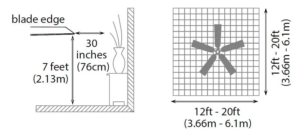 CRAFTMADE OP52W5 52 Inch Ceiling Fan 11