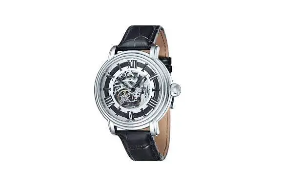 Earnshaw Es-0032-01 Longcase Analog Display Swiss Automatic Black Watch Instruction Manual