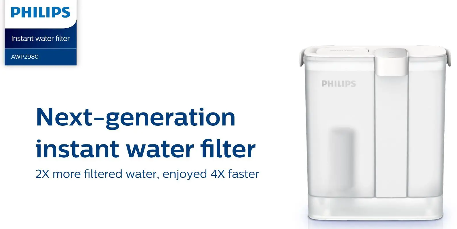 PHILIPS AWP2980 Next Generation Instant Water Filter User Manual