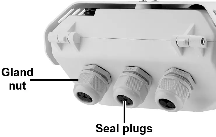 FLIR FH Series Camera Body with Sun Shield Attached - Connect the Camera 2