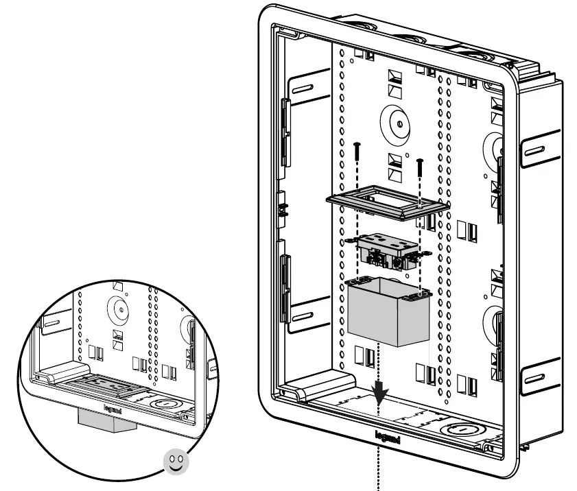 SANUS SA-IWB17-W1 17-Inch TV Media In-Wall Box 11
