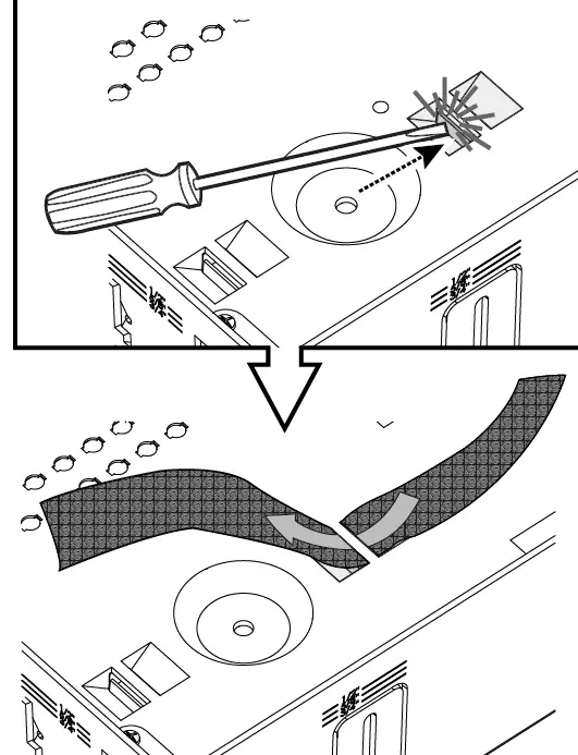 SANUS SA-IWB17-W1 17-Inch TV Media In-Wall Box 13