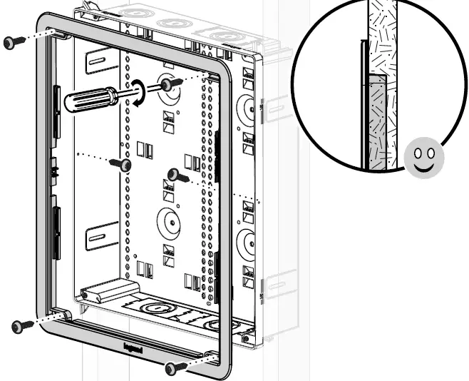 SANUS SA-IWB17-W1 17-Inch TV Media In-Wall Box 9