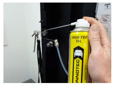 westomatic Primo Maxi Yearly Cleaning Coffee Maker- door lock