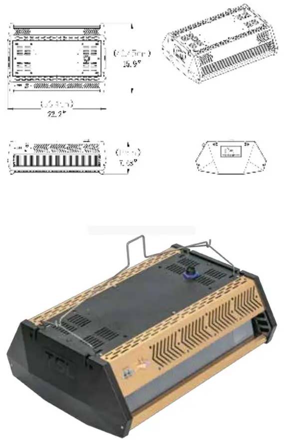 GROWER S CHOICE TSL-800 LED Grow Light User Manual - Interdiction