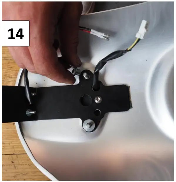 Assembly of the fender