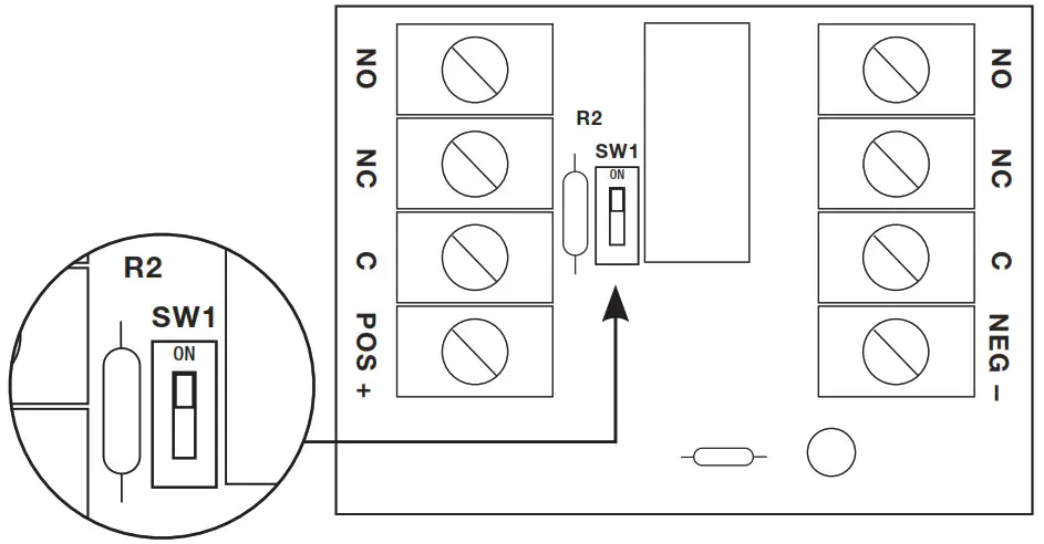 Altronix RB5 Relay Module - Dry Contacts 2