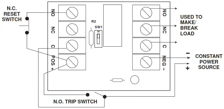 Altronix RB5 Relay Module - Latching Dry Contacts