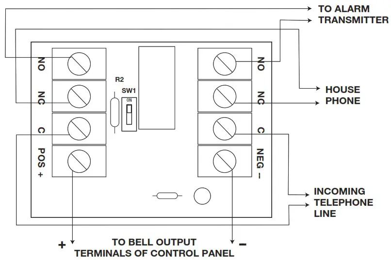 Altronix RB5 Relay Module - Line Seizure
