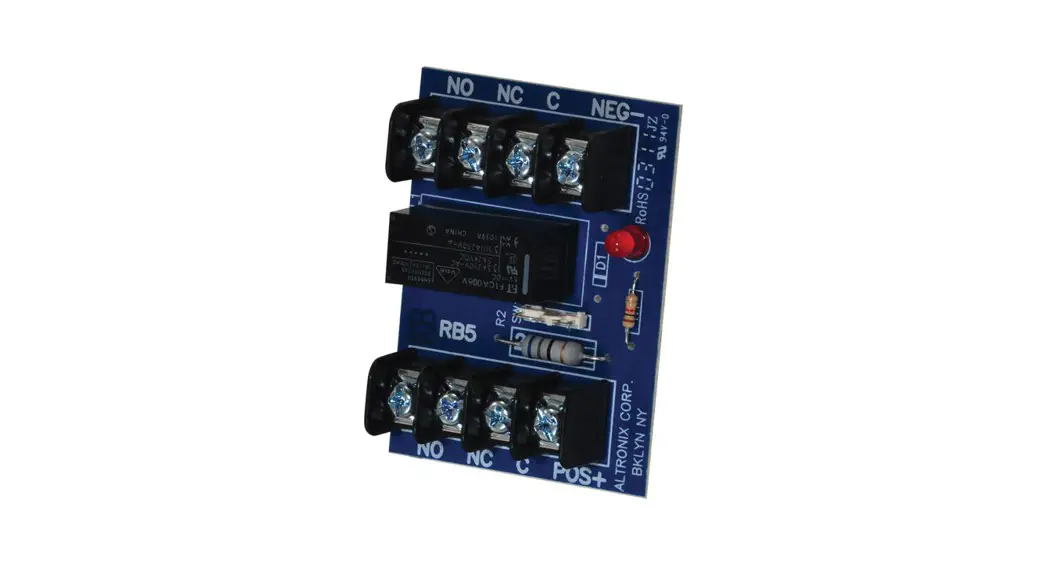 Altronix Rb5 Relay Module Instruction Manual Altronix Rb5 Relay Module Instruction Manual