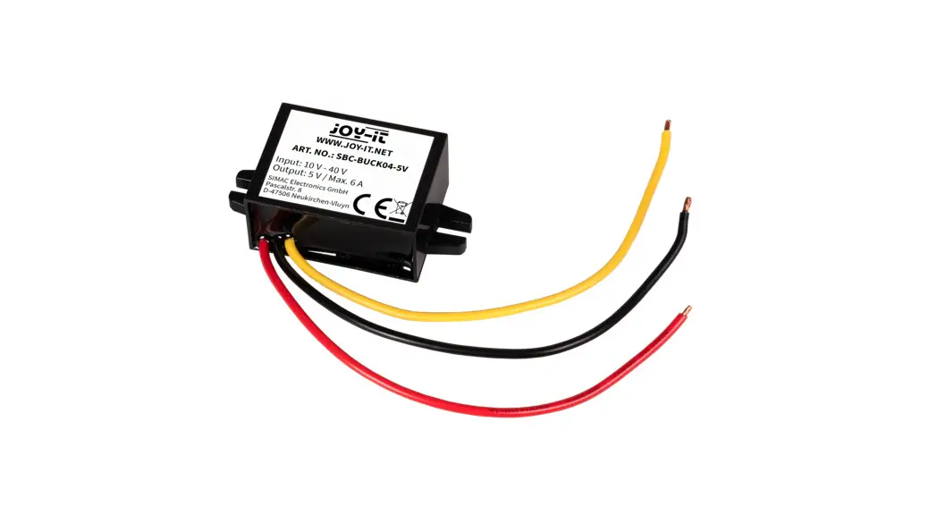 Joy-it Sbc-buck04-5v Dc-dc Step-down Voltage Converter User Manual