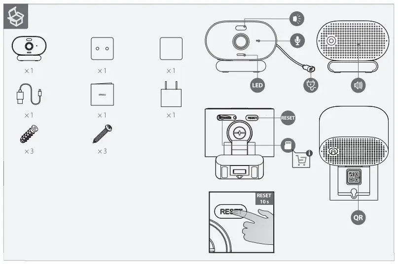 Imou IPC-C22FP Versa WiFi Camera - figure 1