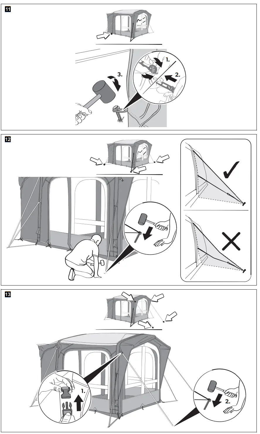 DOMETIC Club AIR D A Awning Tent - fig 2