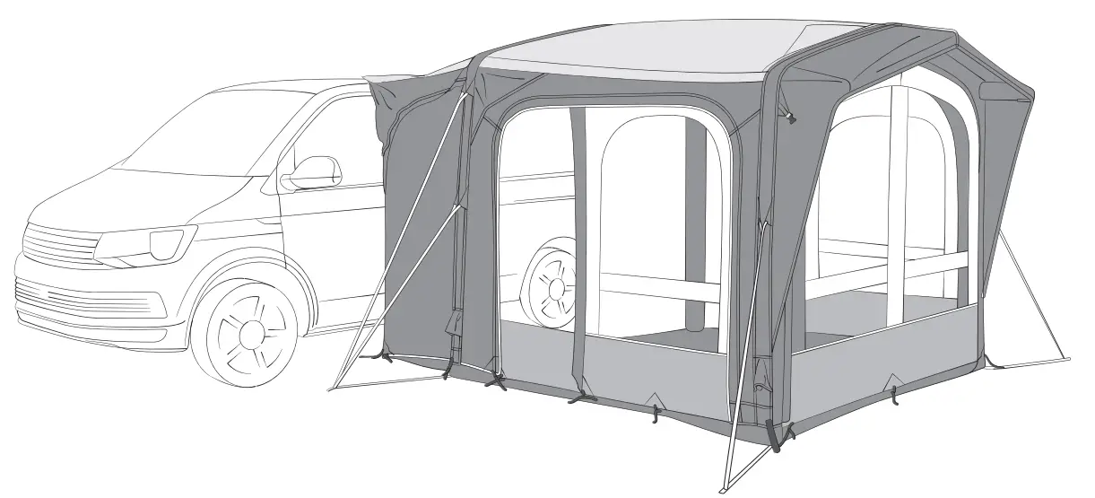 DOMETIC Club AIR D A Awning Tent