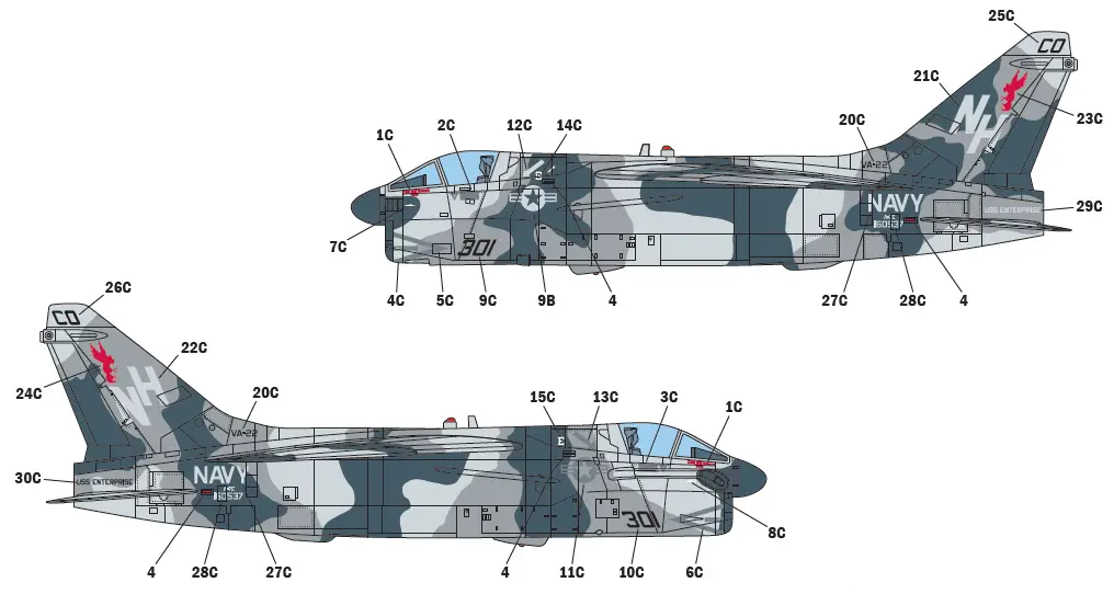 ITALERI-ita1411-A-7E-Corsair-ll-fig-14
