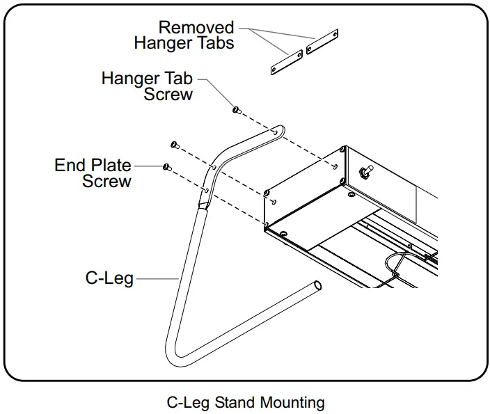 Hatco GRAH 60 120 T Glo Ray High Wattage 60 Wide Aluminum Housing Single Element Infrared Strip Heater - Fig 12