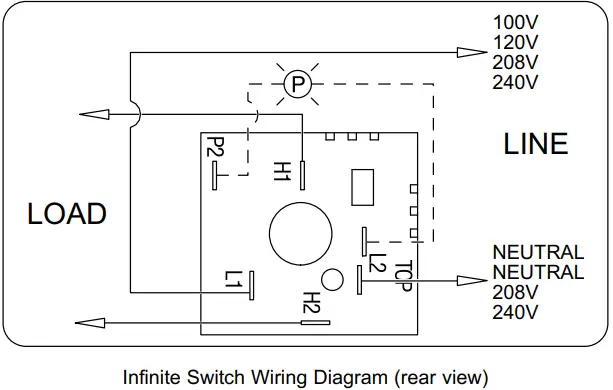 Hatco GRAH 60 120 T Glo Ray High Wattage 60 Wide Aluminum Housing Single Element Infrared Strip Heater - Fig 30