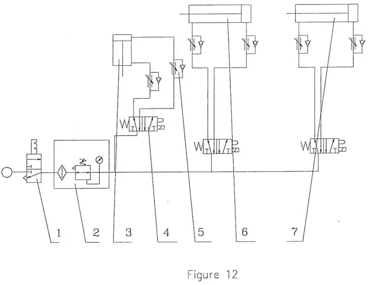 Super Primex SPC 814E Series Pneumatic Pad Printer with Sealed Ink Cup - FIG 11