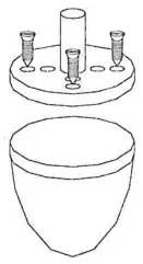 Super Primex SPC 814E Series Pneumatic Pad Printer with Sealed Ink Cup - FIG 12