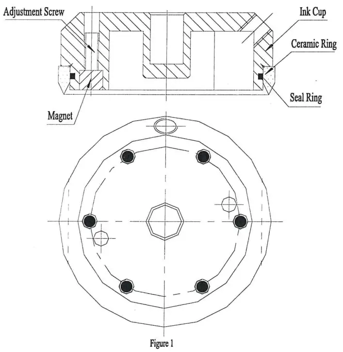Super Primex SPC 814E Series Pneumatic Pad Printer with Sealed Ink Cup - FIG 21