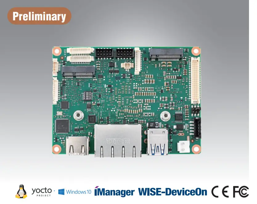 MIO-2363 Intel Atom x6000E Series Pico-ITX SBC