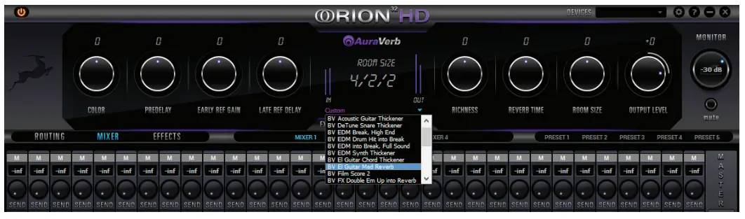 Software Control Panel