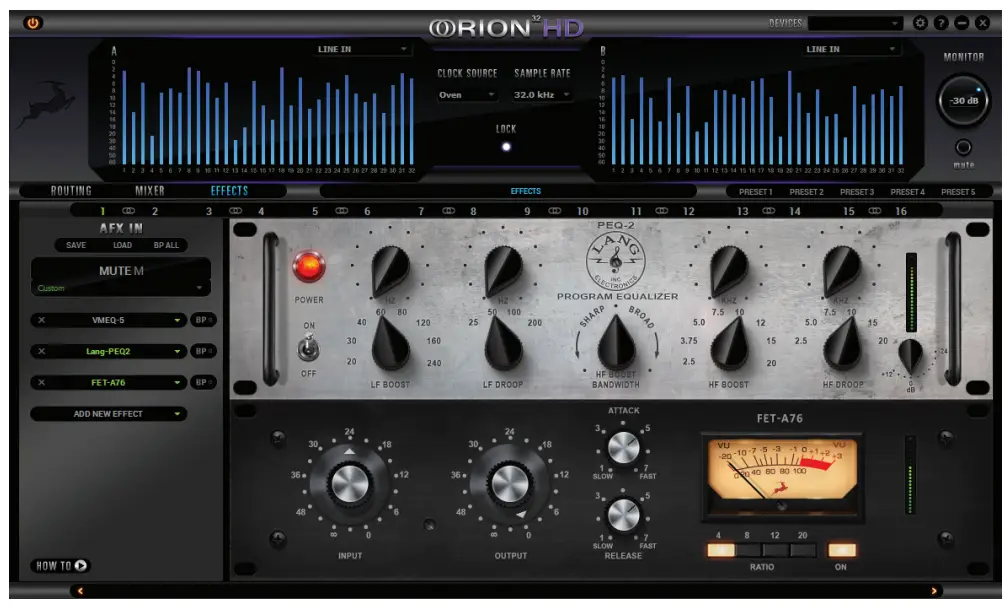 Software Control Panel