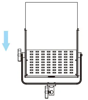 GVM-50RS RGB LED Panel - INSTALLATION 2