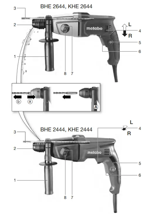 metabo KHE 2644 Combination Hammer-1