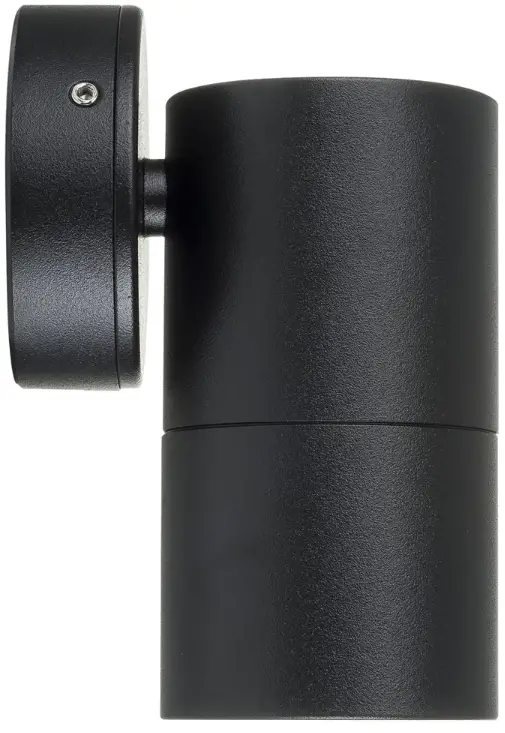 HAVIT HV1125 Matt Black Fixed Down Wall Light Tri-Colour