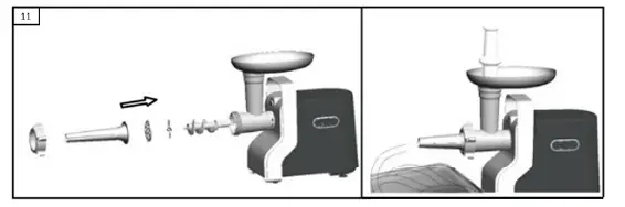 Steba MG1400 Electronic Meat Grinder FIG (5)
