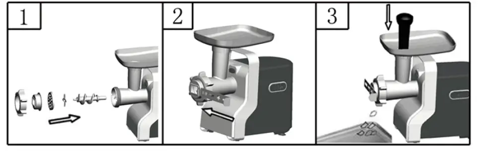 Steba MG1400 Electronic Meat Grinder FIG (7)