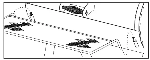 JOE S Highland Smoker - Attach front she