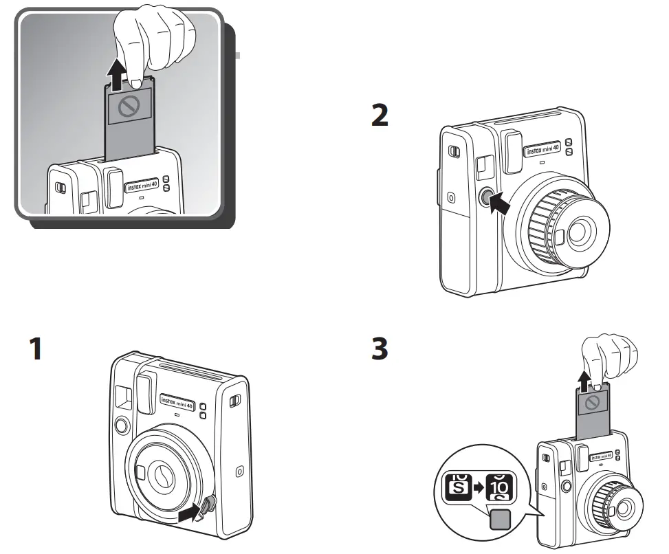FUJIFILM Instax Mini 40 Instant Film Camera - fig 2