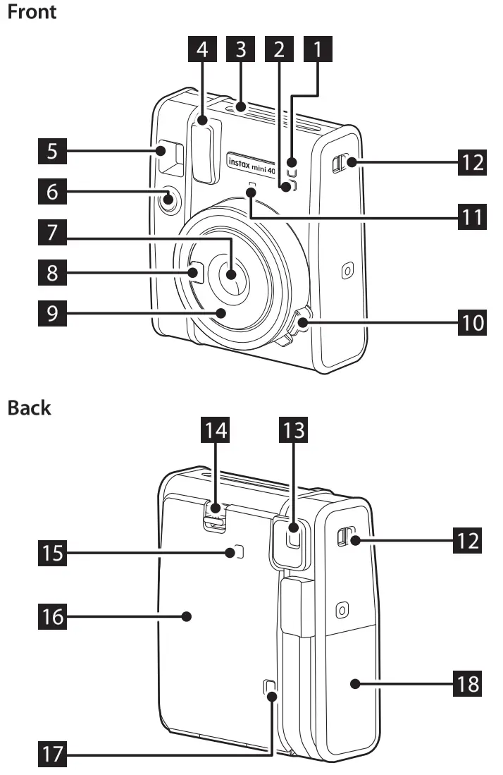FUJIFILM Instax Mini 40 Instant Film Camera - fig 4