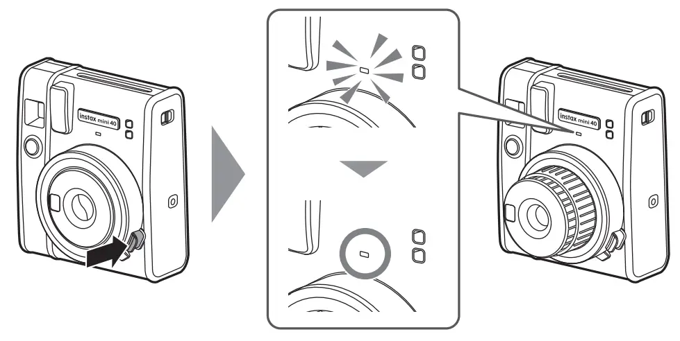 FUJIFILM Instax Mini 40 Instant Film Camera - fig 5