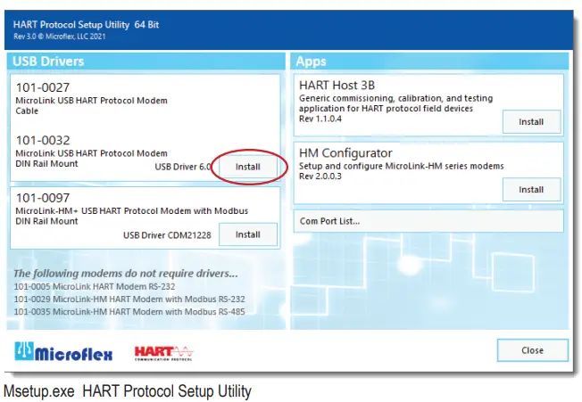 MiCROLiNK 101-0027 HART Protocol Modem-FIG1