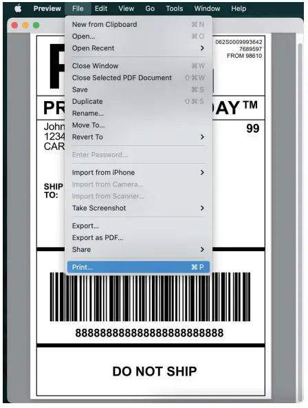 VEVOR Y468 Label Printer - FIG 14