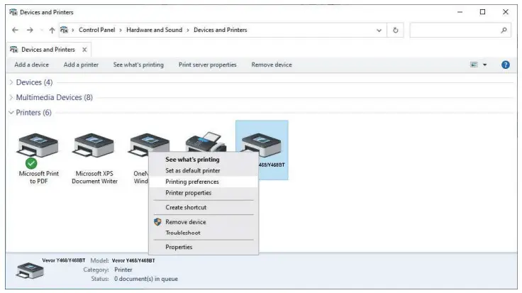 VEVOR Y468 Label Printer - FIG 18